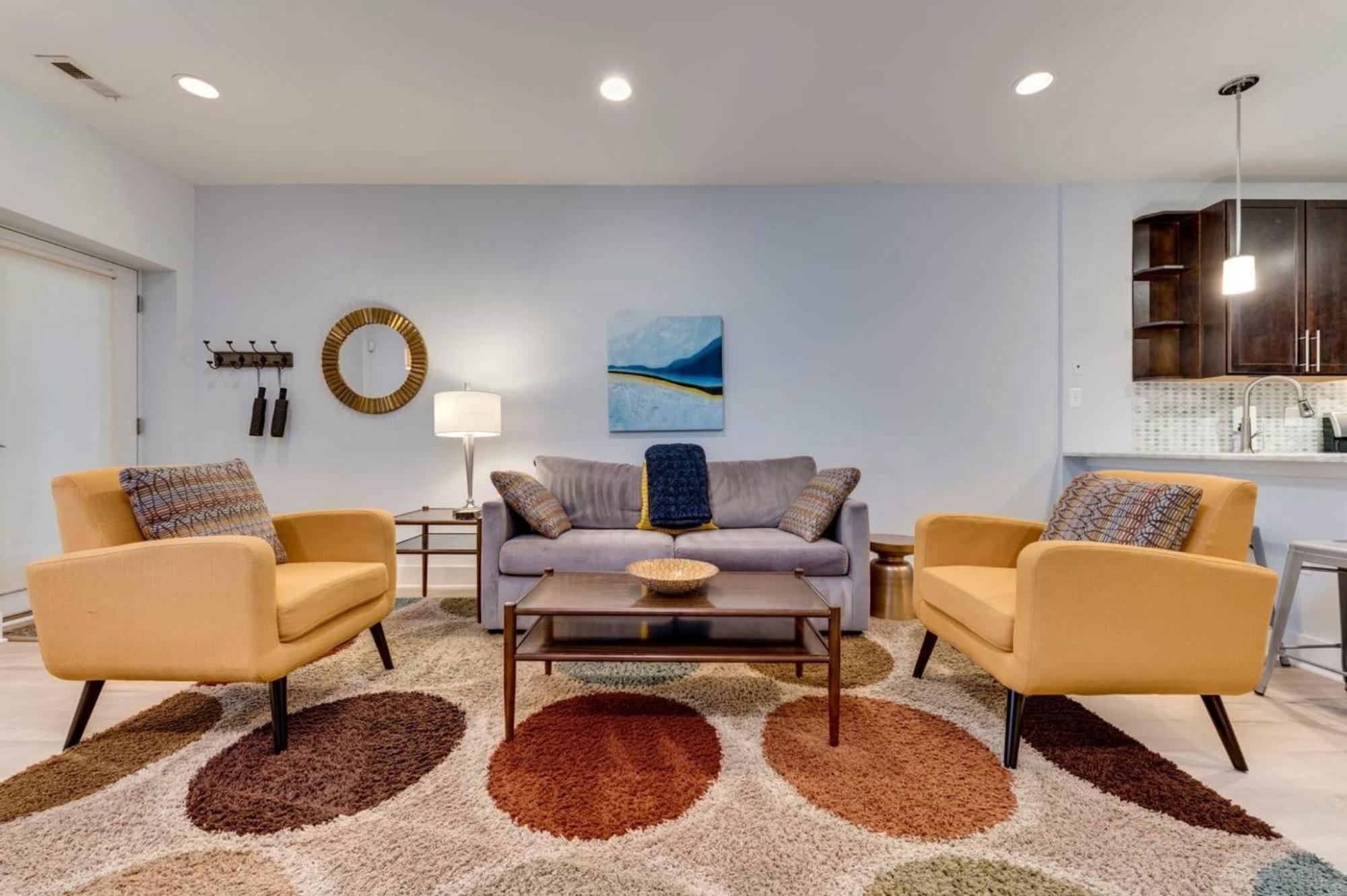 Luxe 2Bd2Ba Townhouse In Hip Area - Near Metro Lejlighed Washington Eksteriør billede